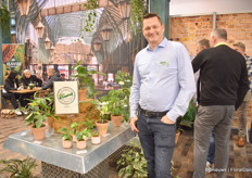 Stefan Lund of Hawaii Gartneriet, a Danish grower of green plants.